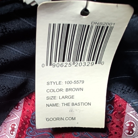 Goorin Bros Gray Fedora with Black Band - Picture 4 of 6